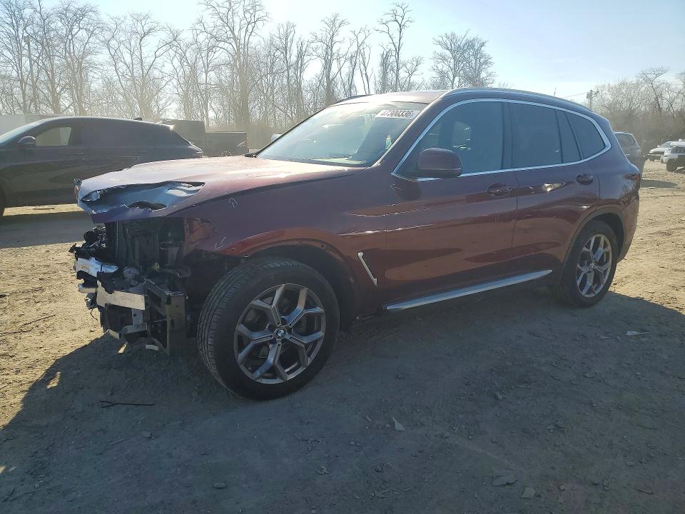 2022 BMW X3 — VIN 5UX53DP05N9K85936