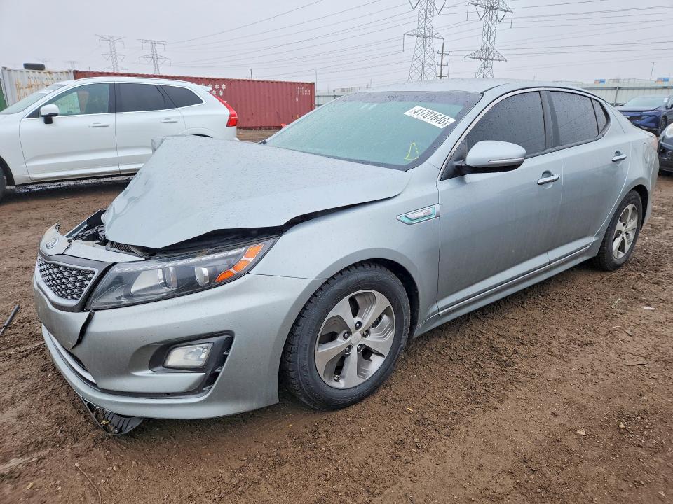 2015 KIA OPTIMA HYBRID — VIN KNAGM4AD6F5084037