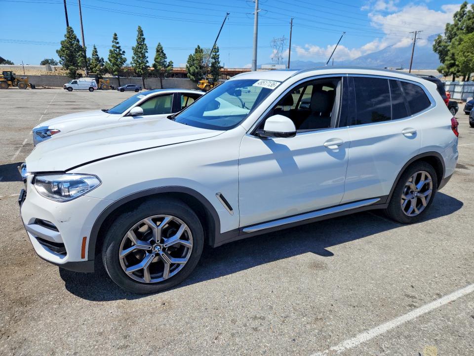 2021 BMW X3 — VIN 5UXTY3C07M9G53544