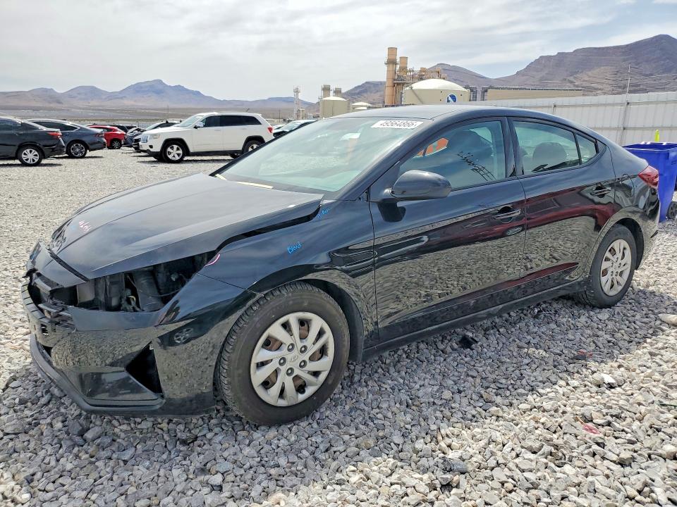2019 HYUNDAI ELANTRA — VIN 5NPD74LF0KH405835