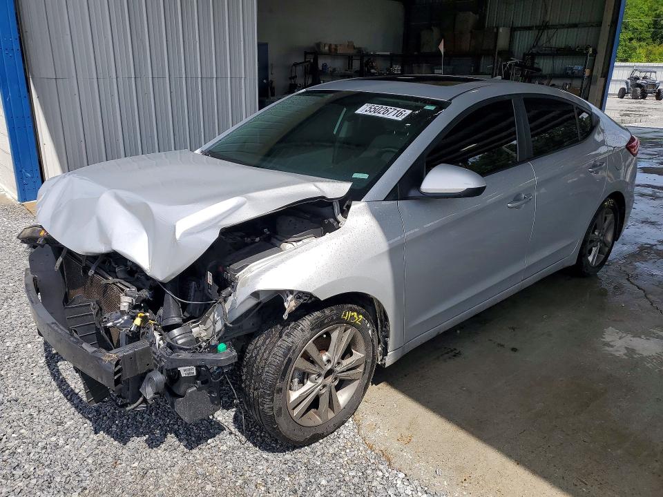 2018 HYUNDAI ELANTRA — VIN 5NPD84LF2JH312858