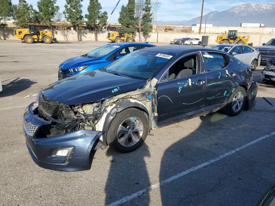 2015 KIA OPTIMA HYBRID — VIN KNAGM4AD0F5084762