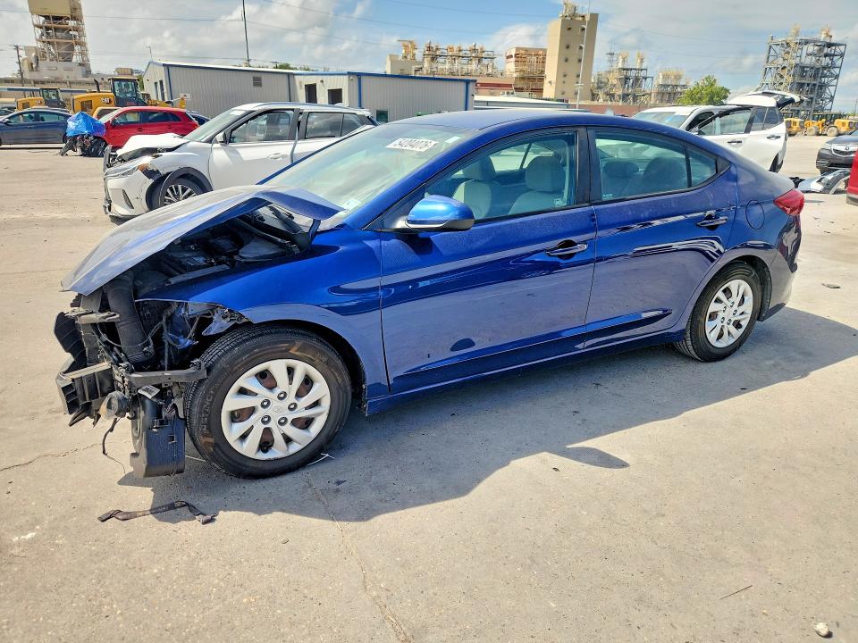 2018 HYUNDAI ELANTRA — VIN 5NPD74LF9JH355855