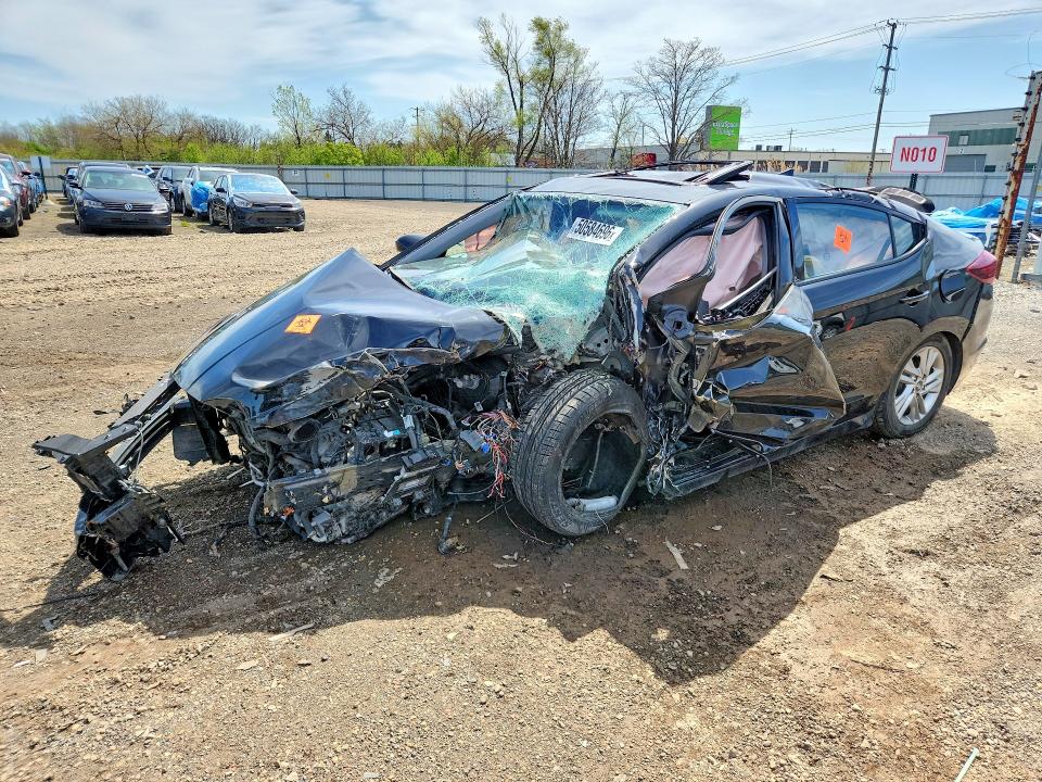2020 HYUNDAI ELANTRA — VIN 5NPD84LF1LH521124