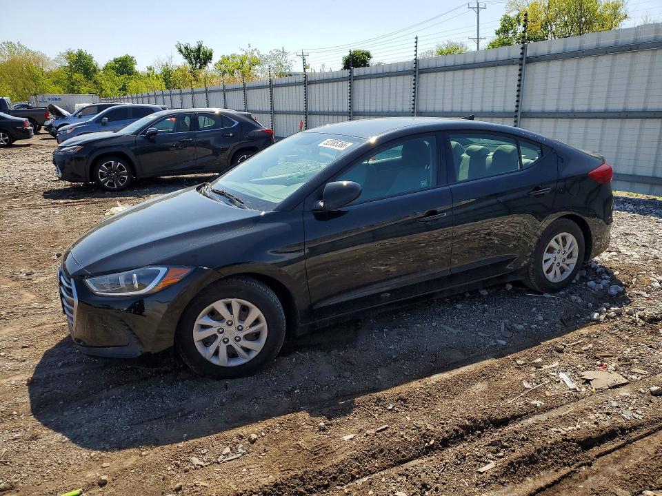 2017 HYUNDAI ELANTRA — VIN 5NPD74LFXHH076621