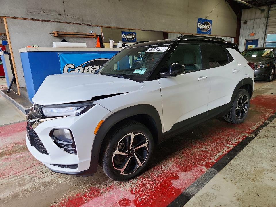 2022 CHEVROLET TRAIL BLAZER — VIN KL79MUSL1NB027386