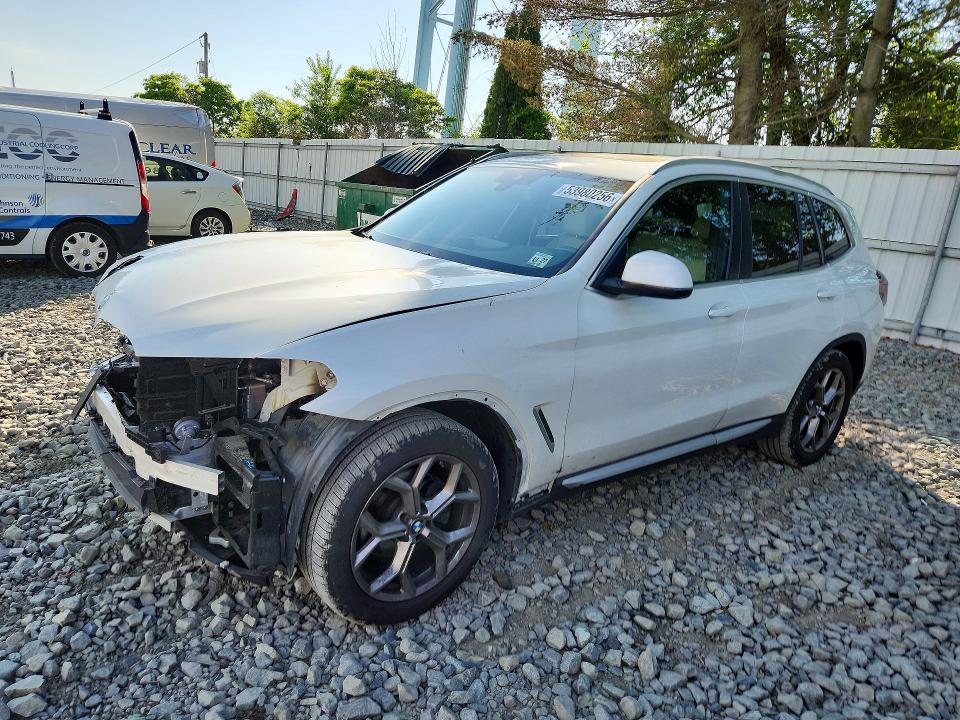 2022 BMW X3 — VIN 5UX53DP02N9K71444