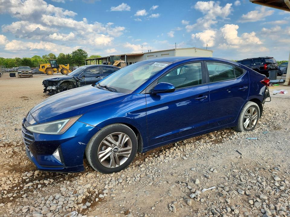 2019 HYUNDAI ELANTRA — VIN 5NPD84LF6KH422636