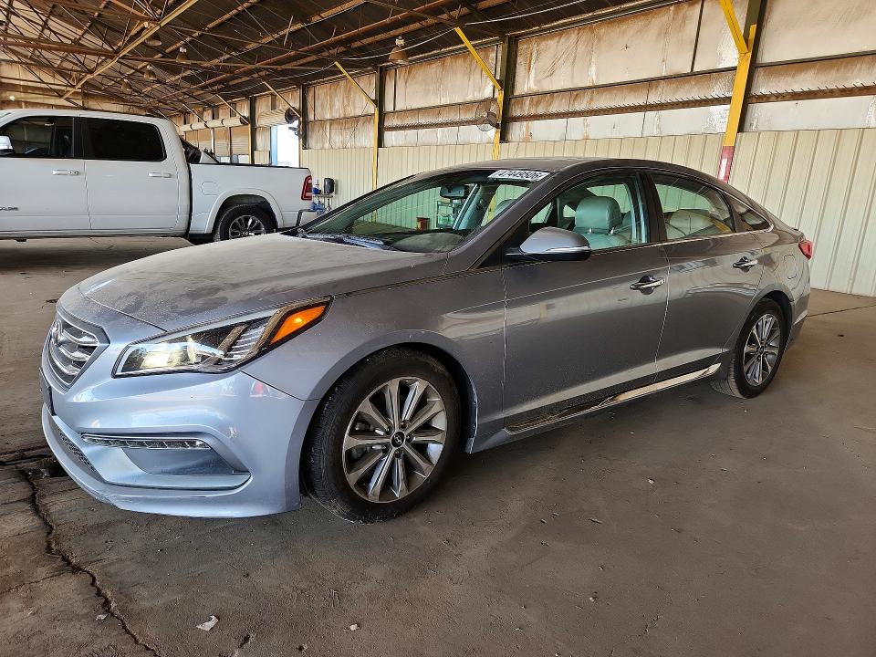 2017 HYUNDAI SONATA — VIN 5NPE34AF8HH464708