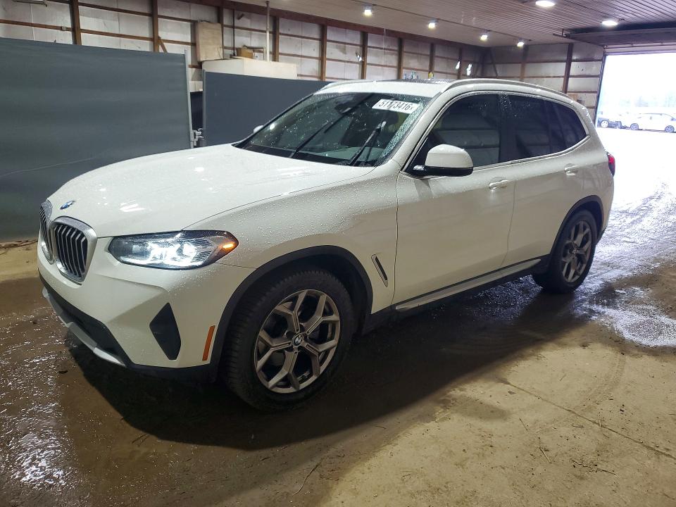 2022 BMW X3 — VIN WBX57DP06NN173565
