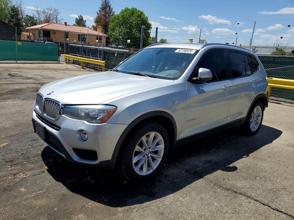 2015 BMW X3 — VIN 5UXWY3C51F0N86405