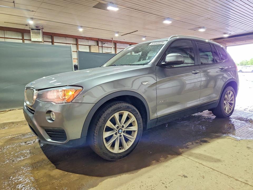 2017 BMW X3 — VIN 5UXWX9C51H0T00755