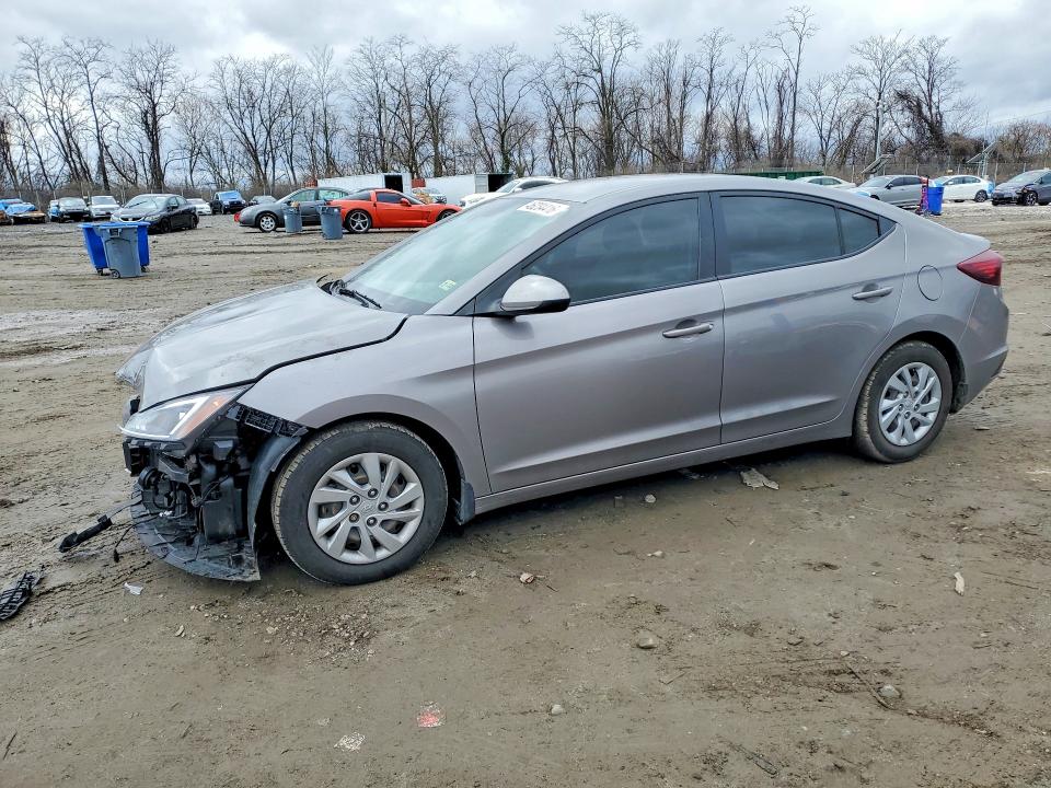 2020 HYUNDAI ELANTRA — VIN KMHD74LF1LU106227