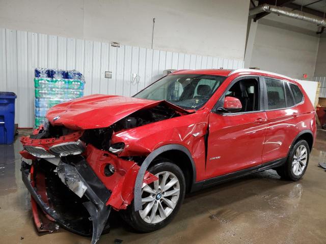 2017 BMW X3 — VIN 5UXWX9C36H0W74678