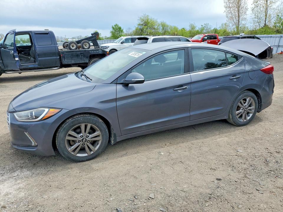 2018 HYUNDAI ELANTRA — VIN KMHD84LFXJU661302