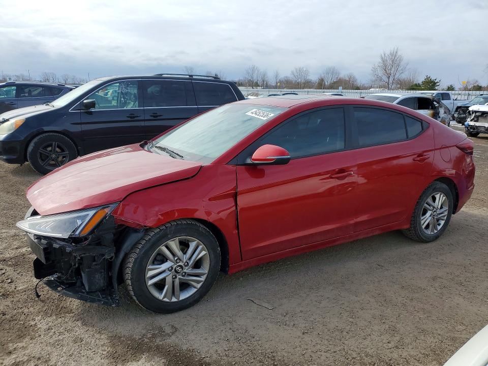 2019 HYUNDAI ELANTRA — VIN KMHD84LF2KU832657