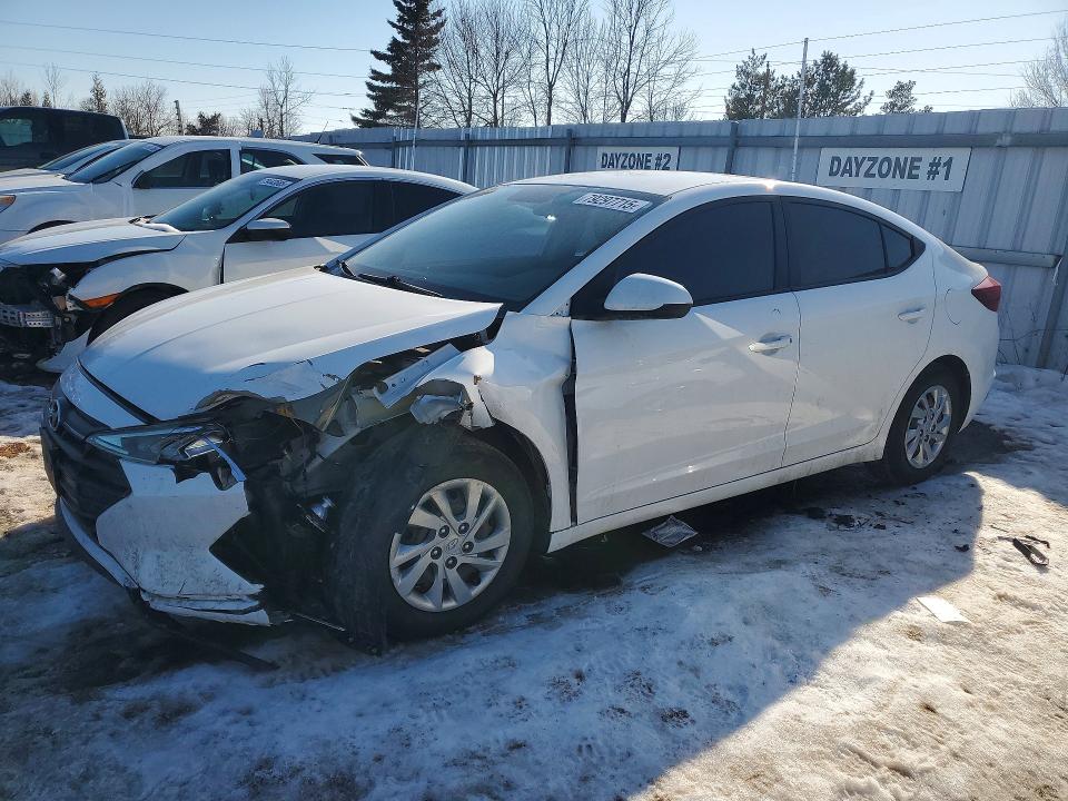 2019 HYUNDAI ELANTRA ESSENTIAL 4DR — VIN KMHD74LF1KU889354