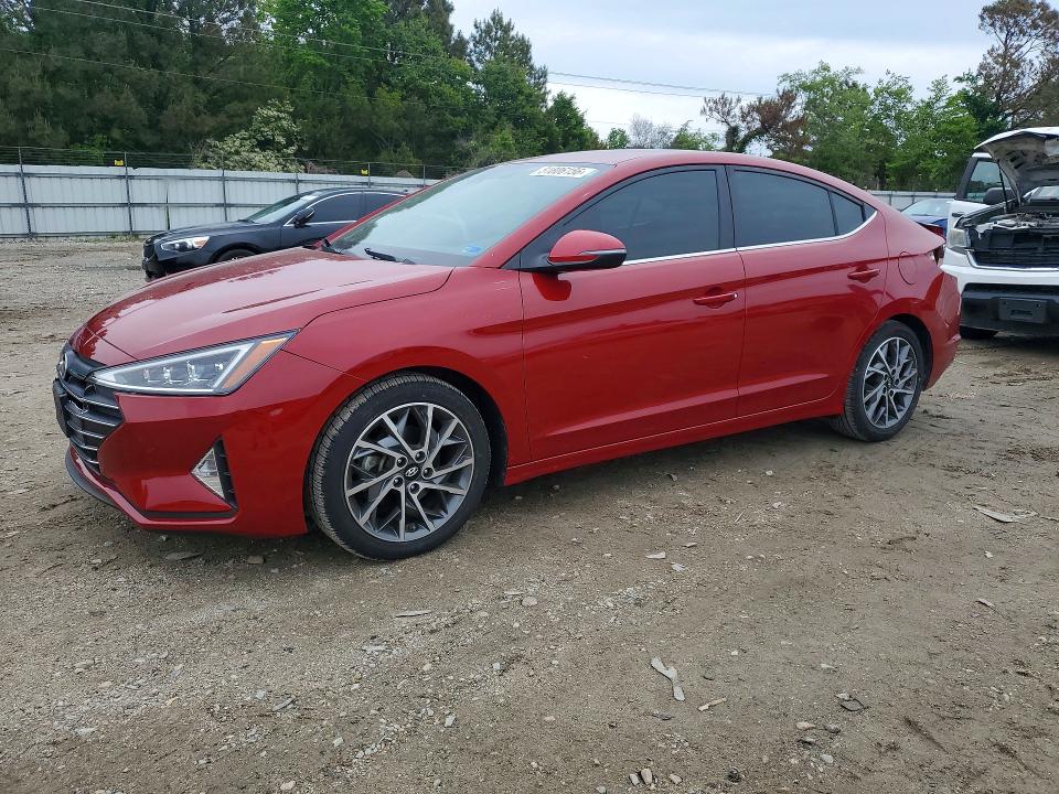 2020 HYUNDAI ELANTRA — VIN KMHD84LF4LU040737
