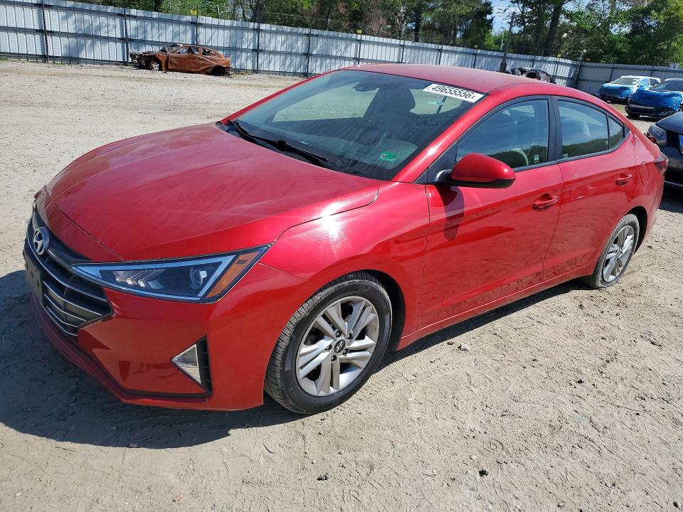 2020 HYUNDAI ELANTRA — VIN 5NPD84LF1LH627637