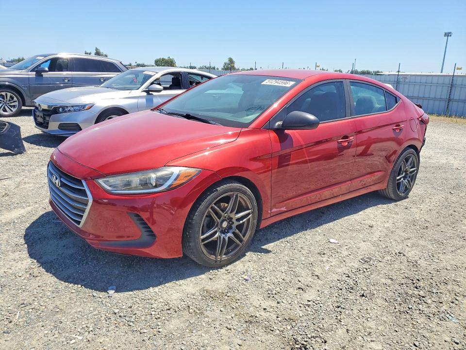 2017 HYUNDAI ELANTRA — VIN KMHD84LF8HU417657