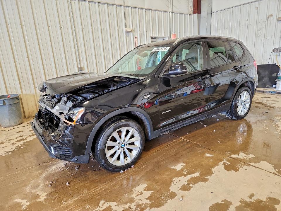 2016 BMW X3 — VIN 5UXWX9C51G0D78308