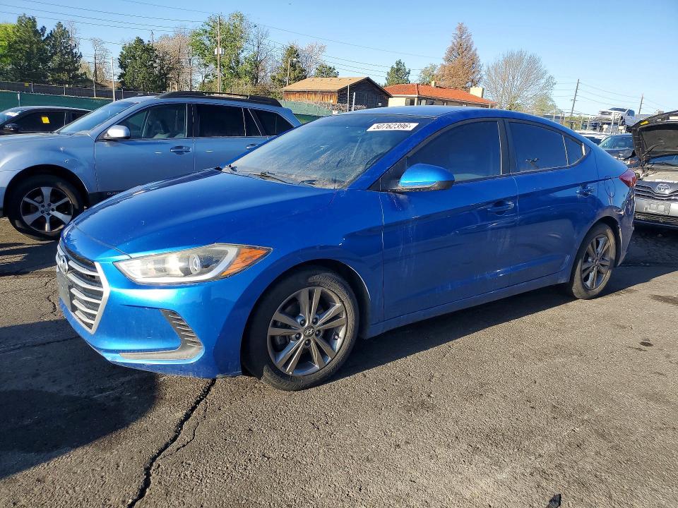 2018 HYUNDAI ELANTRA — VIN 5NPD84LF8JH281955