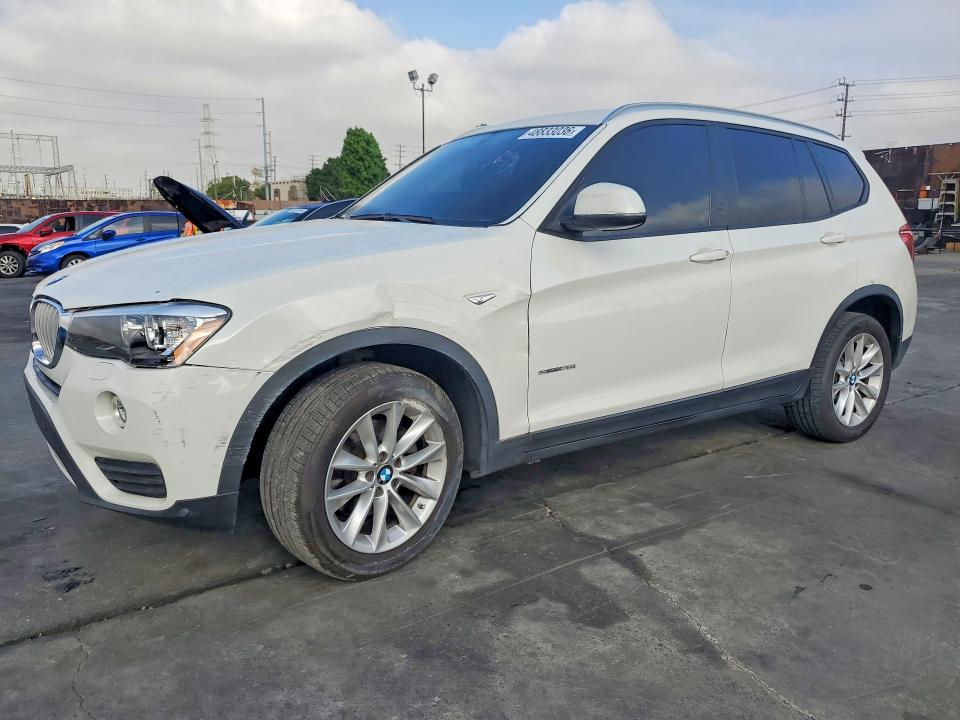 2017 BMW X3 — VIN 5UXWZ7C53H0U45374