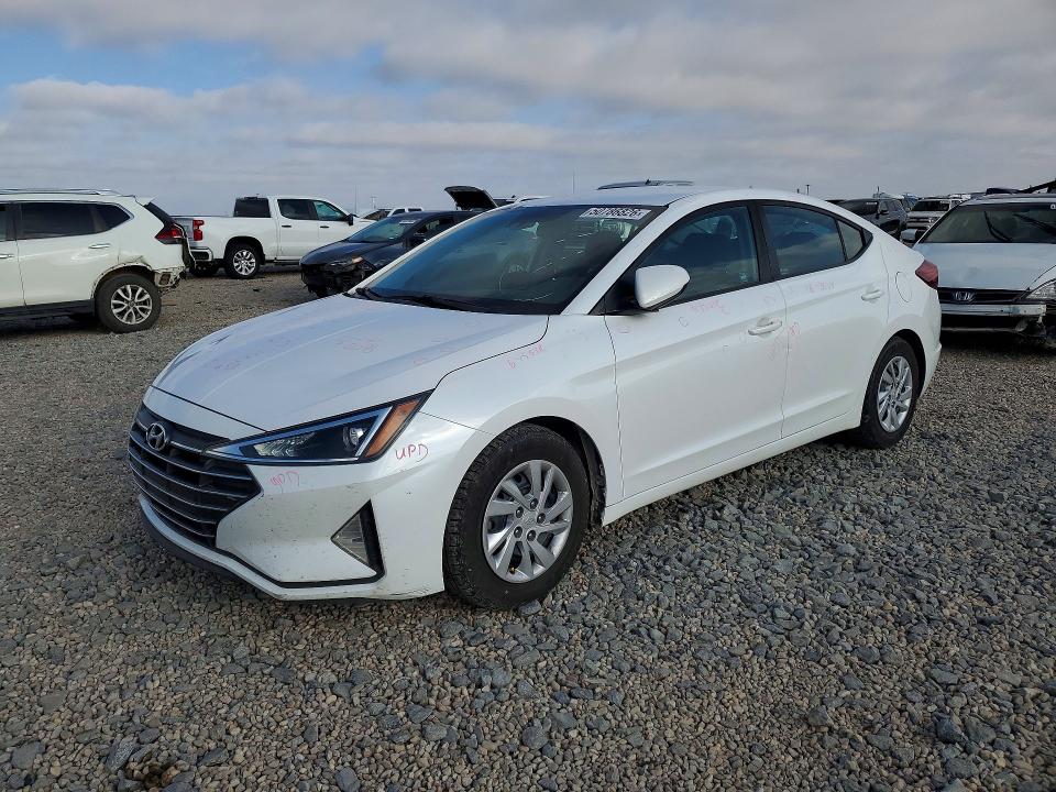 2020 HYUNDAI ELANTRA — VIN 5NPD74LF8LH596339