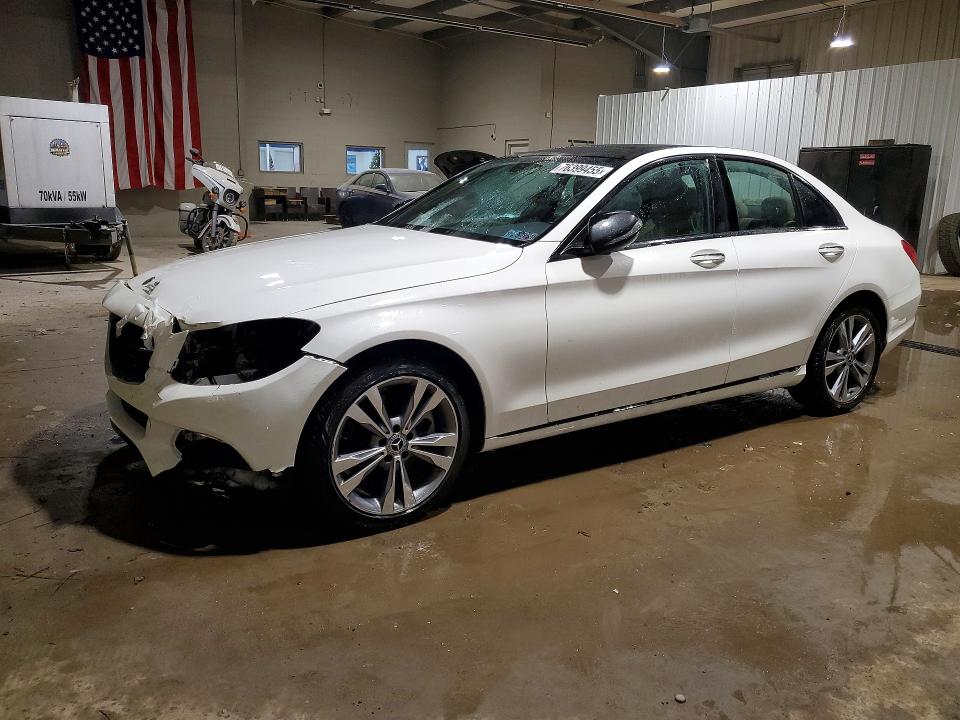 2018 MERCEDES-BENZ C — VIN 55SWF4KB0JU272709