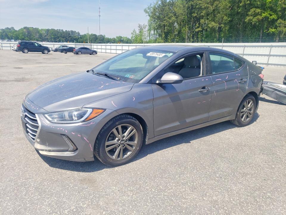 2018 HYUNDAI ELANTRA — VIN 5NPD84LF3JH265355