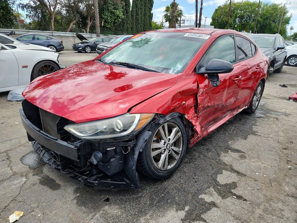 2017 HYUNDAI ELANTRA — VIN 5NPD84LF9HH133081