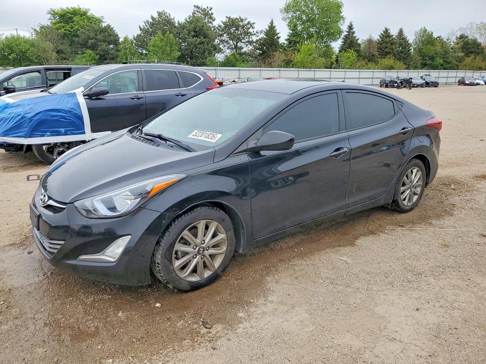 2016 HYUNDAI ELANTRA — VIN 5NPDH4AE7GH708237