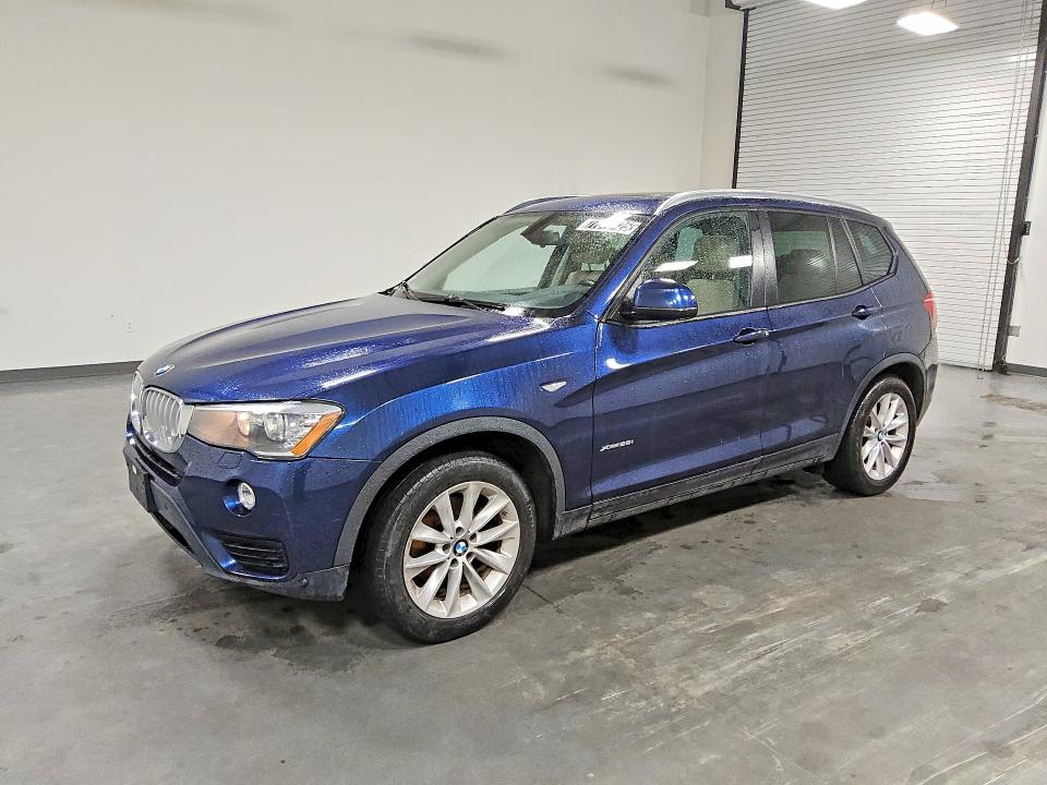 2017 BMW X3 — VIN 5UXWX9C56H0T01710