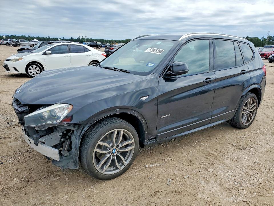 2016 BMW X3 — VIN 5UXWX7C57G0S15812