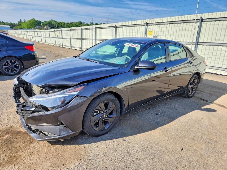 2021 HYUNDAI ELANTRA — VIN 5NPLS4AG6MH027366