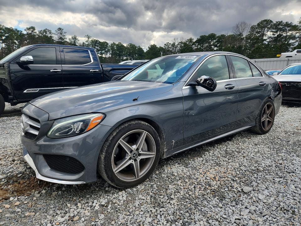 2018 MERCEDES-BENZ C — VIN 55SWF4JB6JU261876