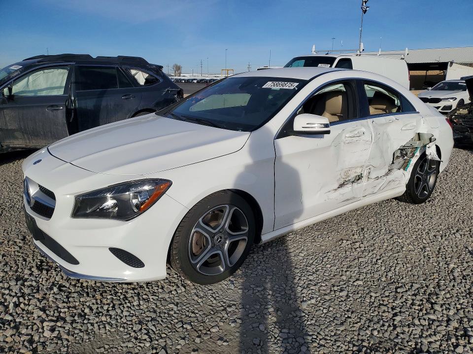 2018 MERCEDES-BENZ CLA — VIN WDDSJ4GB2JN631119