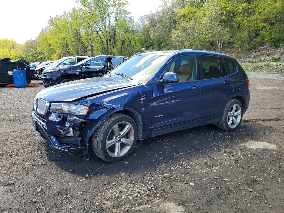 2017 BMW X3 — VIN 5UXWX9C33H0W76971