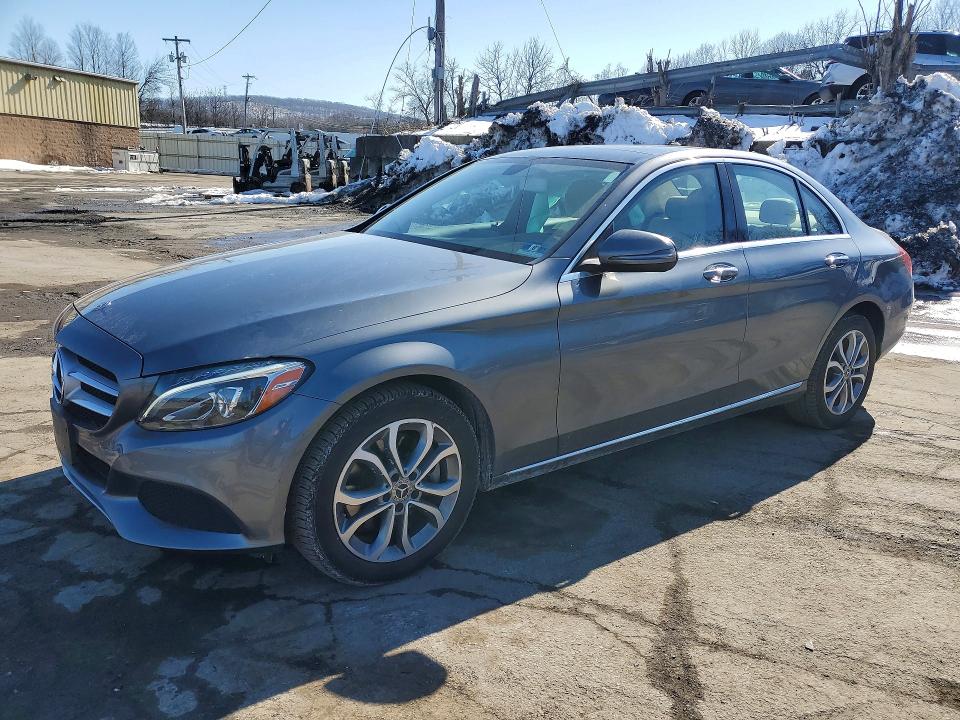 2018 MERCEDES-BENZ C — VIN WDDWF4KB6JR397134