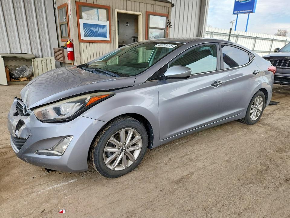 2015 HYUNDAI ELANTRA — VIN 5NPDH4AE8FH568908