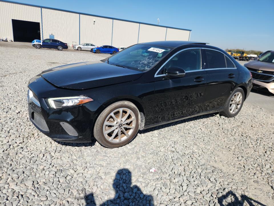 2020 MERCEDES-BENZ A — VIN W1K3G4EB1LJ204725