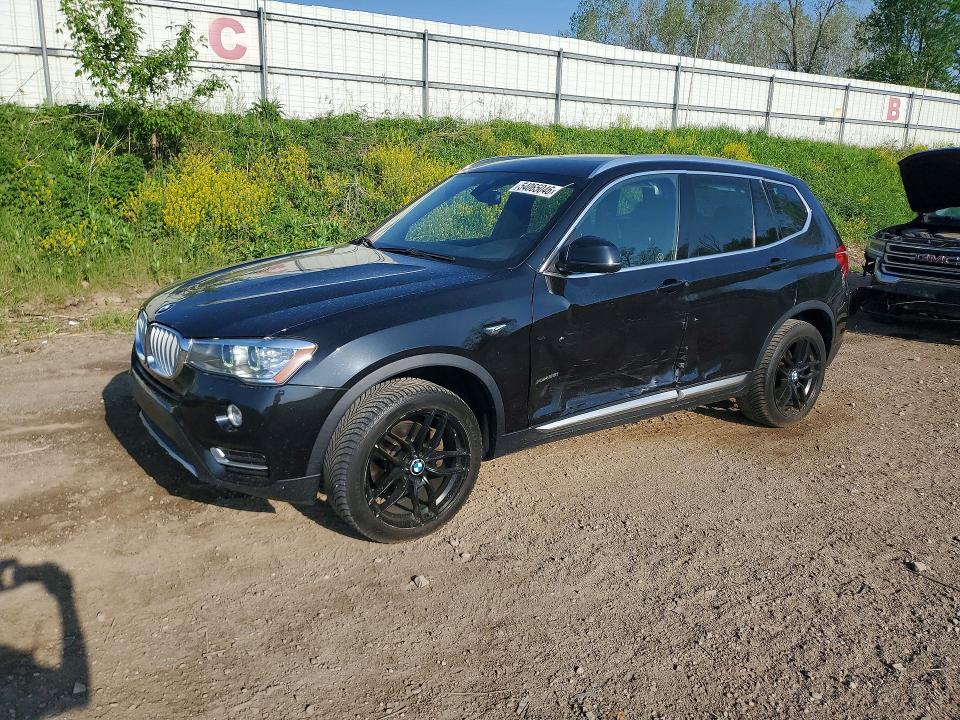 2017 BMW X3 — VIN 5UXWX9C33H0T21993