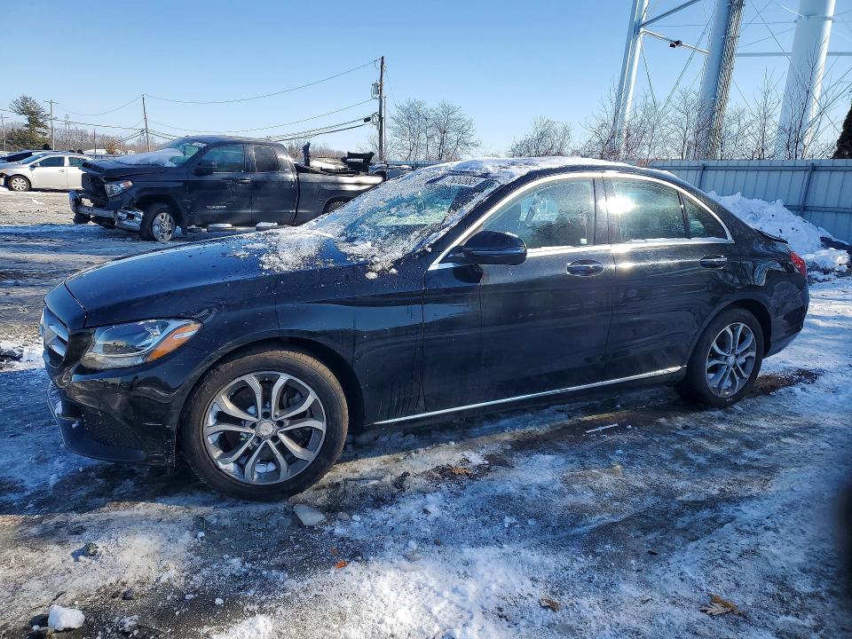 2017 MERCEDES-BENZ C — VIN WDDWF4KB2HR244759