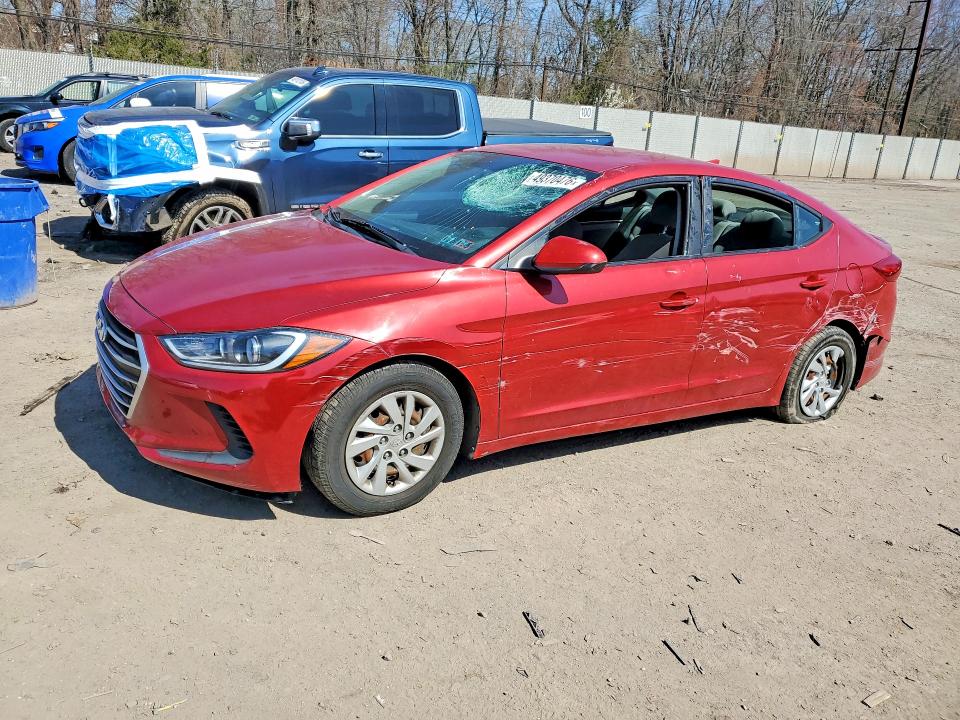 2017 HYUNDAI ELANTRA — VIN 5NPD74LF6HH200481