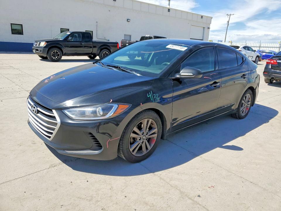 2018 HYUNDAI ELANTRA — VIN 5NPD84LF9JH270396
