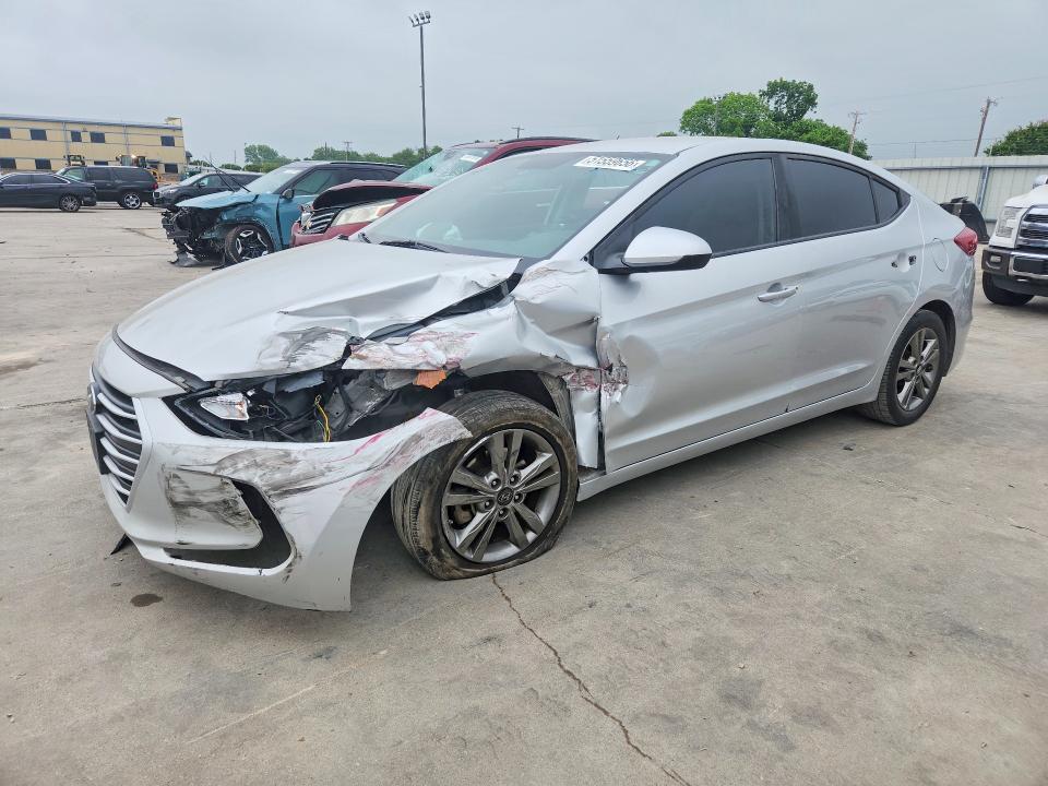 2018 HYUNDAI ELANTRA — VIN 5NPD84LF5JH363416