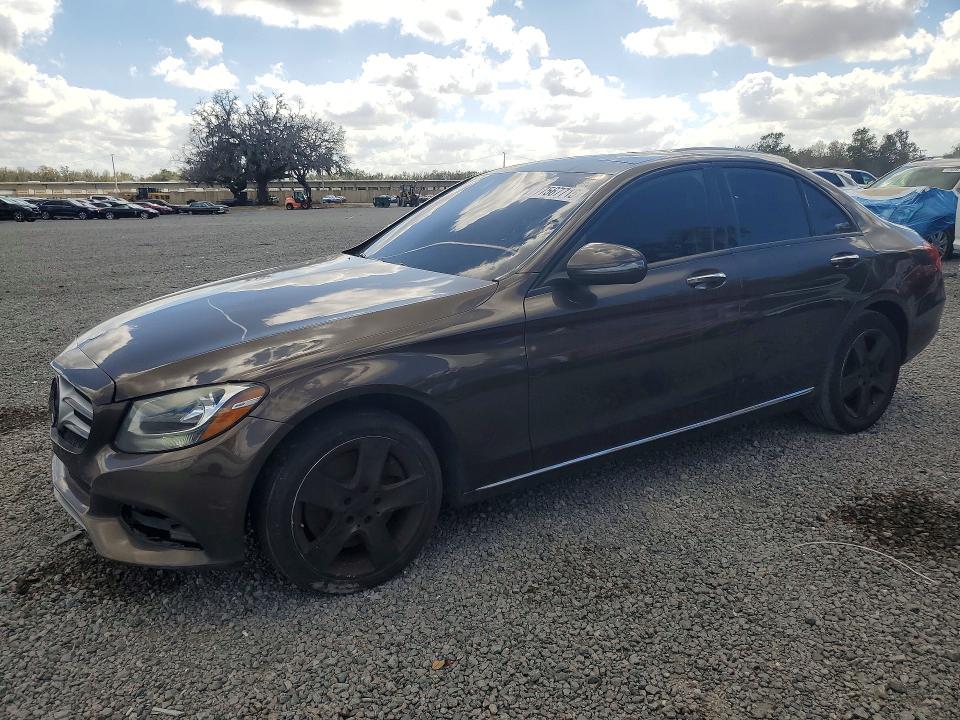 2017 MERCEDES-BENZ C — VIN 55SWF4KBXHU184034
