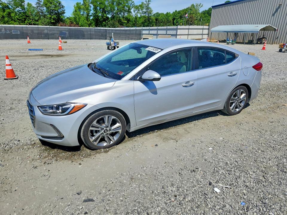 2018 HYUNDAI ELANTRA — VIN KMHD84LF9JU505347