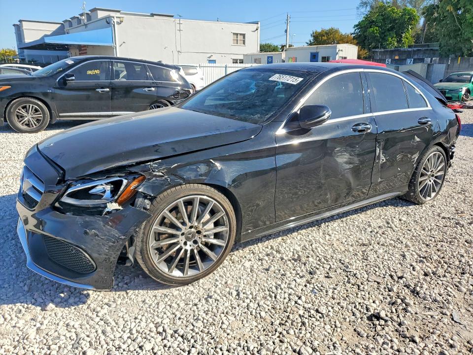 2018 MERCEDES-BENZ C — VIN 55SWF4JB4JU264744