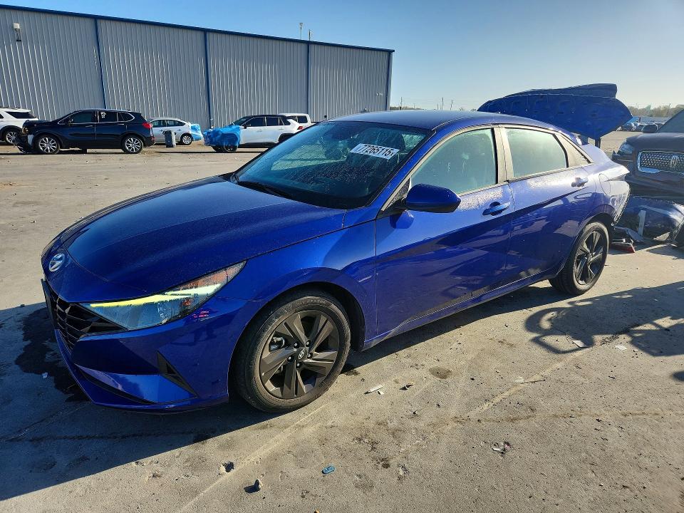 2021 HYUNDAI ELANTRA — VIN 5NPLM4AG1MH034199